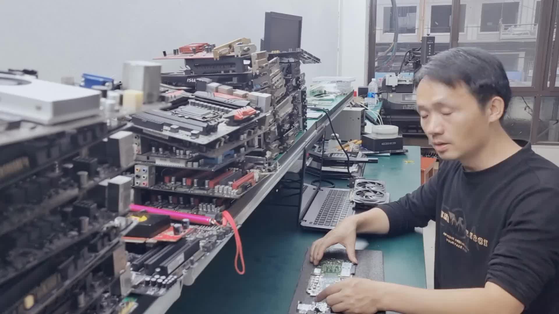 筆記本不開機，自已拆開主板照這個方法檢測，基本上能發(fā)現(xiàn)問題！#電路原理 
