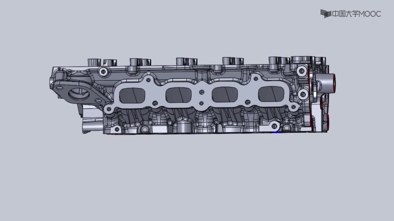 机械制造技术：发动机箱体定位方案三维动画#机械制造 