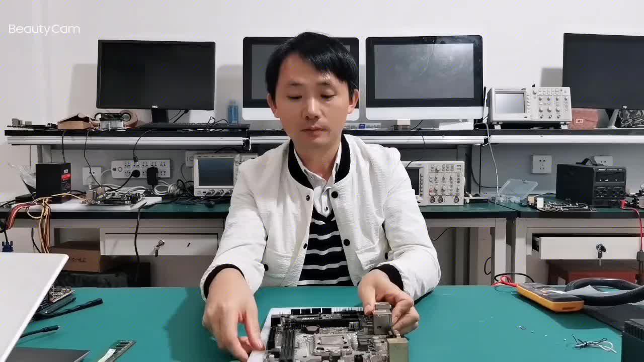主板不開機就要這么修，不用看電路圖也能搞定，技巧方法很重要#硬聲創(chuàng)作季 