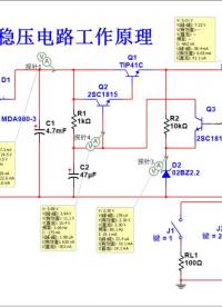 亲手自制线性稳压电源，可调范围在3~12V之间，有兴趣可以制作#硬声创作季 