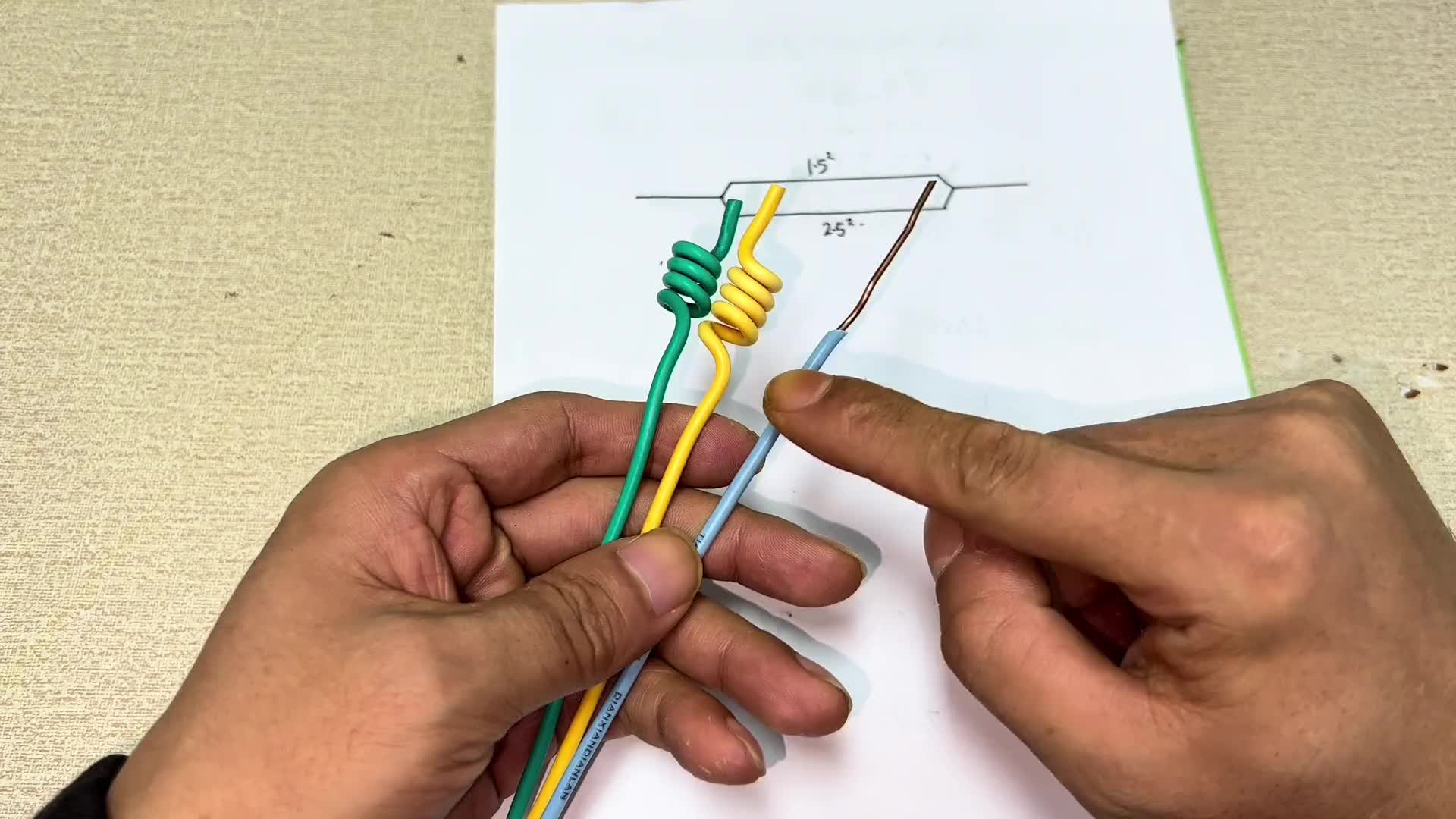 1.52和2.52銅線擰一起，跟42電線一樣？干電工可別進入誤區(qū)#電路原理 