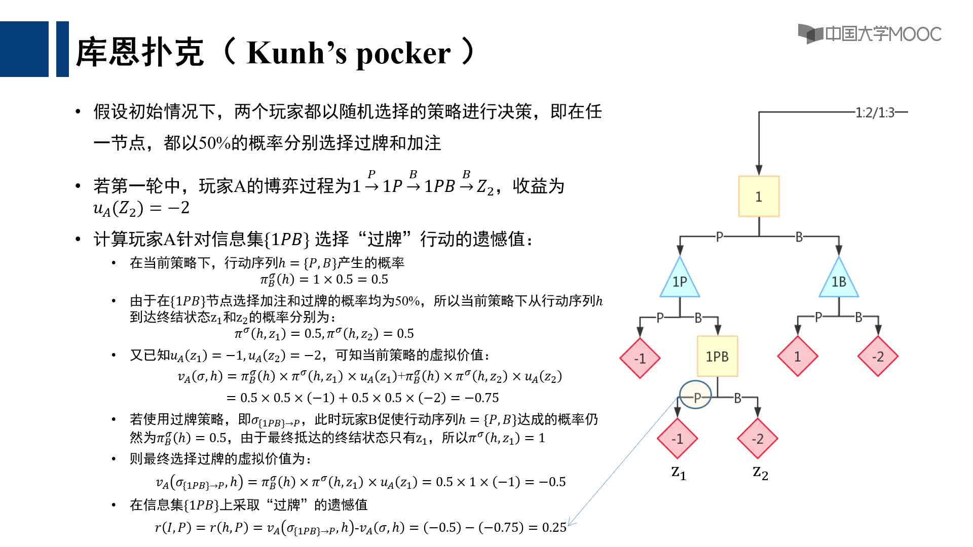 11.3 虛擬遺憾最小化算法(3)#人工智能 