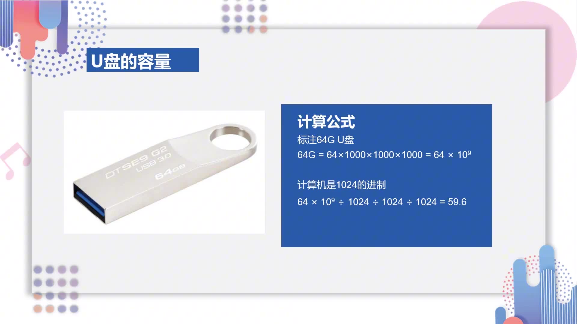 我们买的U盘大小为什么和标注不一样。少掉的部分被谁偷走了？#硬声创作季 