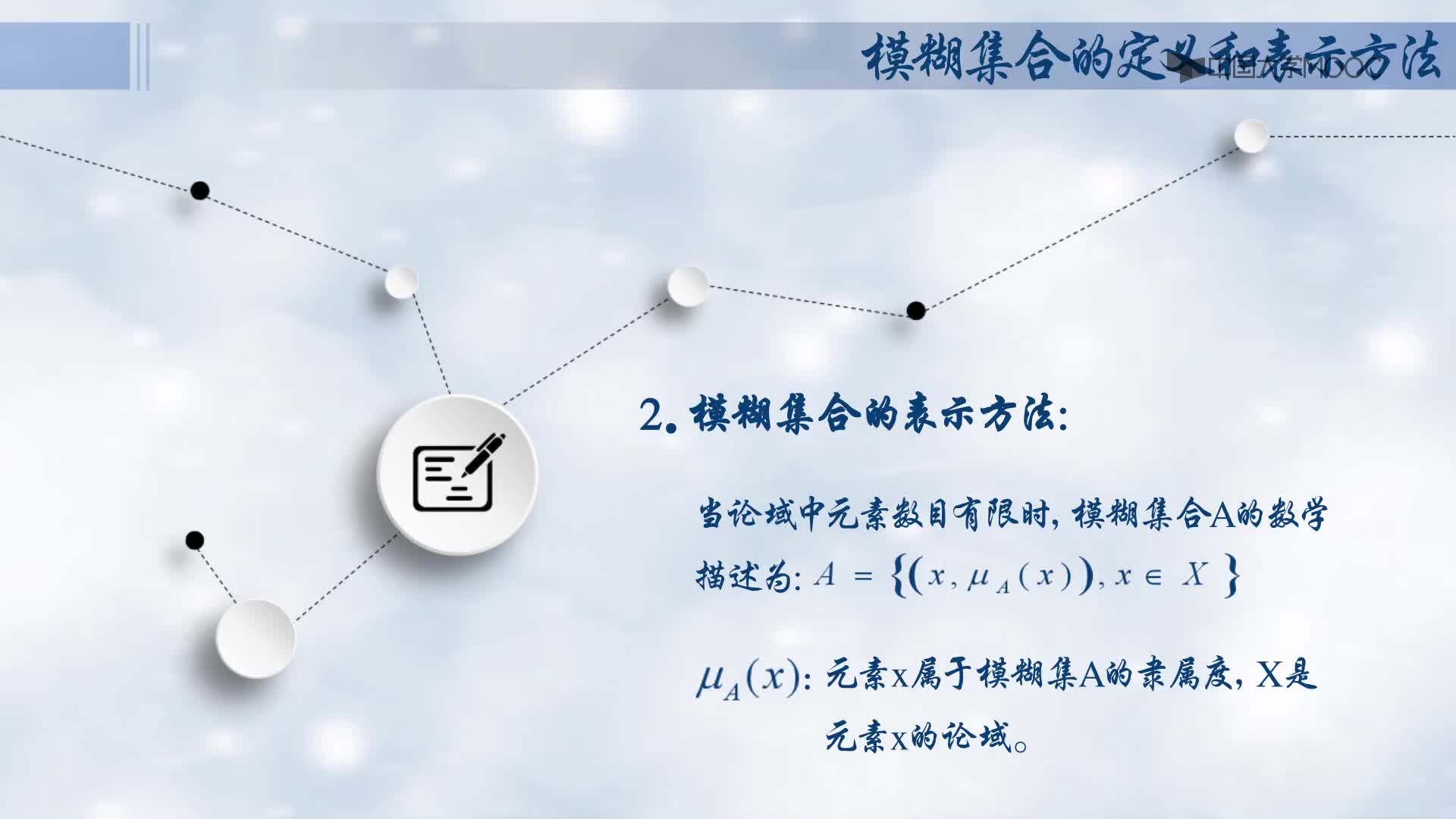 模糊集合的定義和表示方法(2)#人工智能 