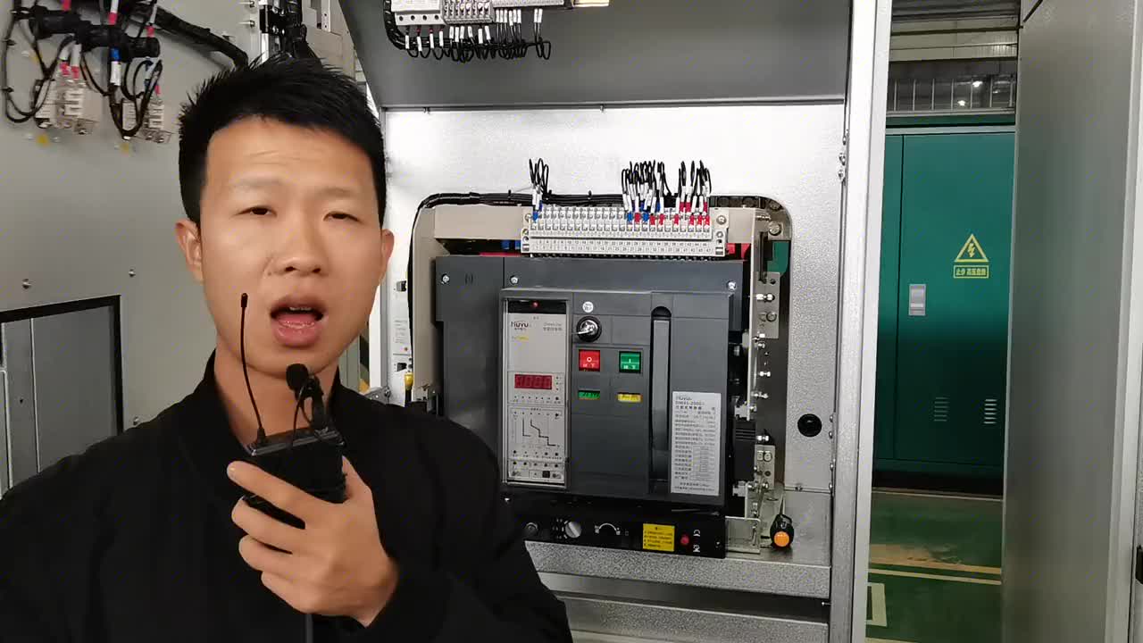 電工如何安裝低壓開關(guān)柜智能斷路器，老電工實(shí)物手把手教你#硬聲創(chuàng)作季 
