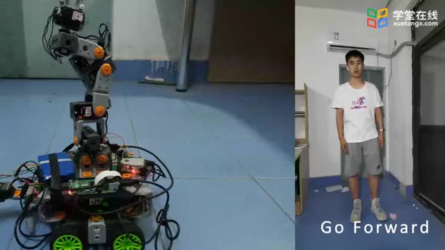 [11.4.11]--学生课内作品展示-Kinect救援机器人