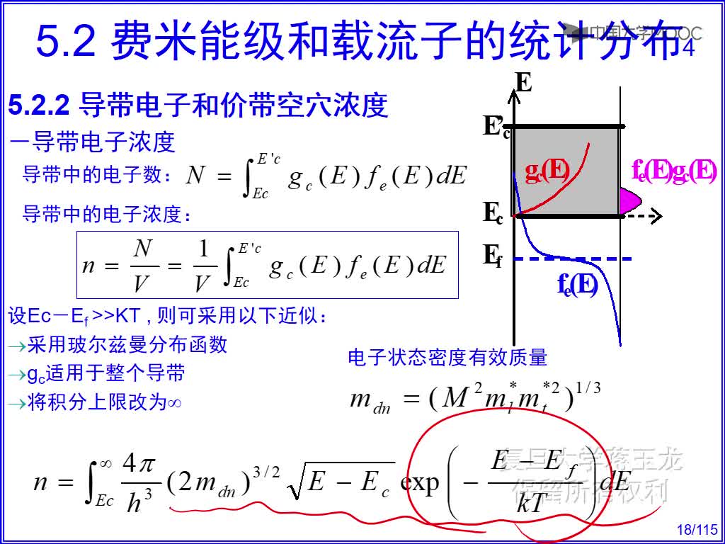 2 导带电子和价带空穴浓度(2)#硬声创作季 