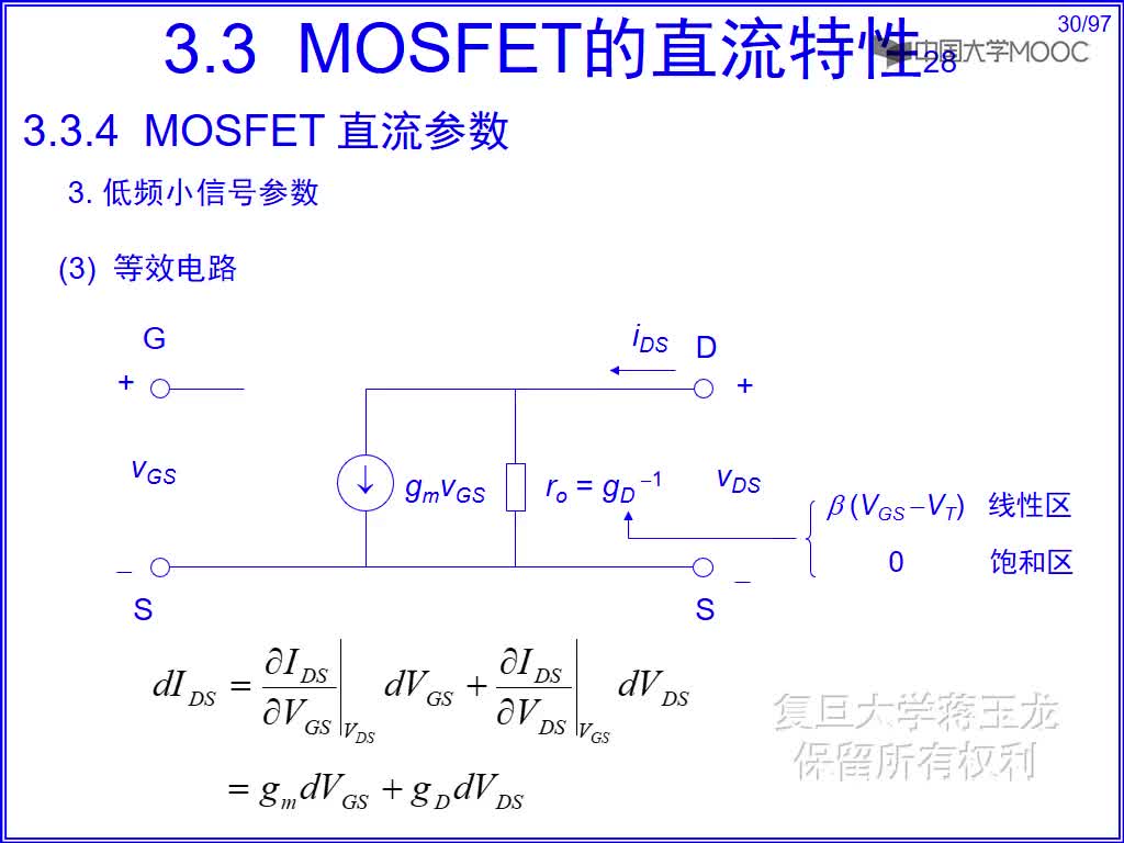 15 MOSFET 的二级效应(1)#硬声创作季 