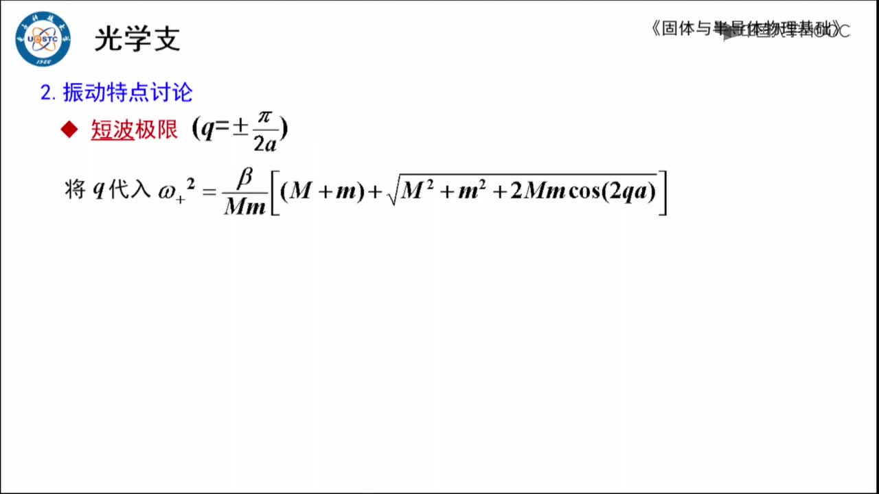 原子晶格振动的光学支(2)#硬声创作季 