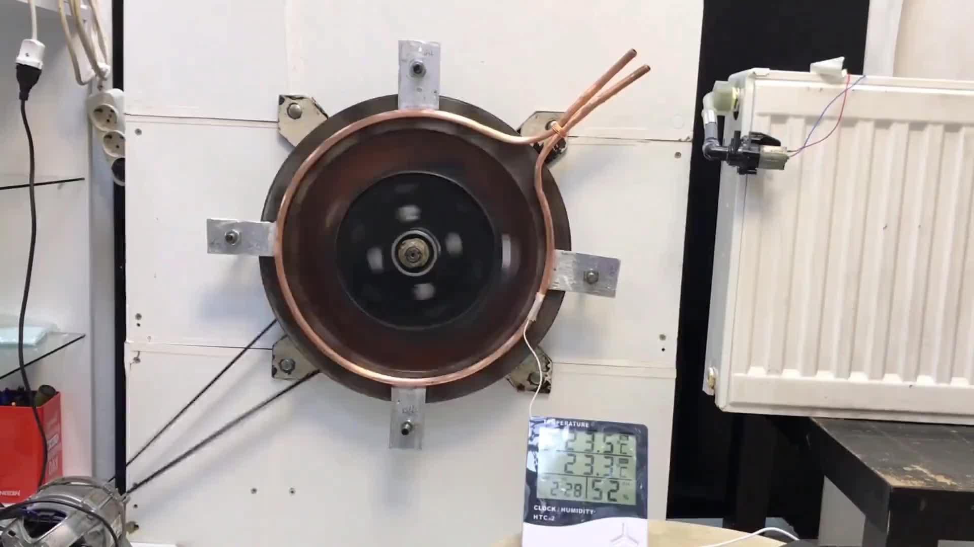 #硬聲創(chuàng)作季  用釹磁鐵制作一臺磁能熱水器，水電隔離使用起來非常安全