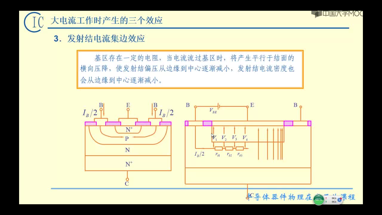 3、发射极电流集边效应(2)#硬声创作季 
