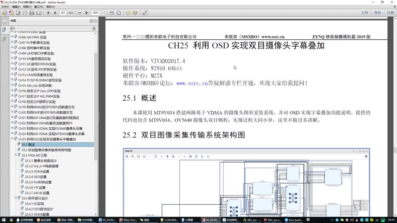 #硬聲創作季 #FPGA FPGA-ZYNQ入門-25 利用OSD實現雙目攝像頭字幕疊加-1