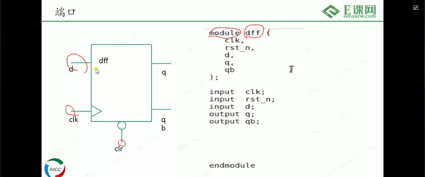 #硬声创作季 #IC设计 数字IC设计-06 Verilog语法精讲-6