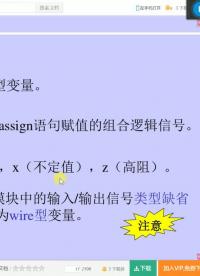 #硬聲創(chuàng)作季 #Verilog 1天學(xué)會(huì)verilog-4 verilog HDL-基礎(chǔ)知識(shí)1-2