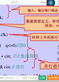 #硬聲創(chuàng)作季 #Verilog 1天學(xué)會(huì)verilog-3 verilog HDL-基本結(jié)構(gòu)-2