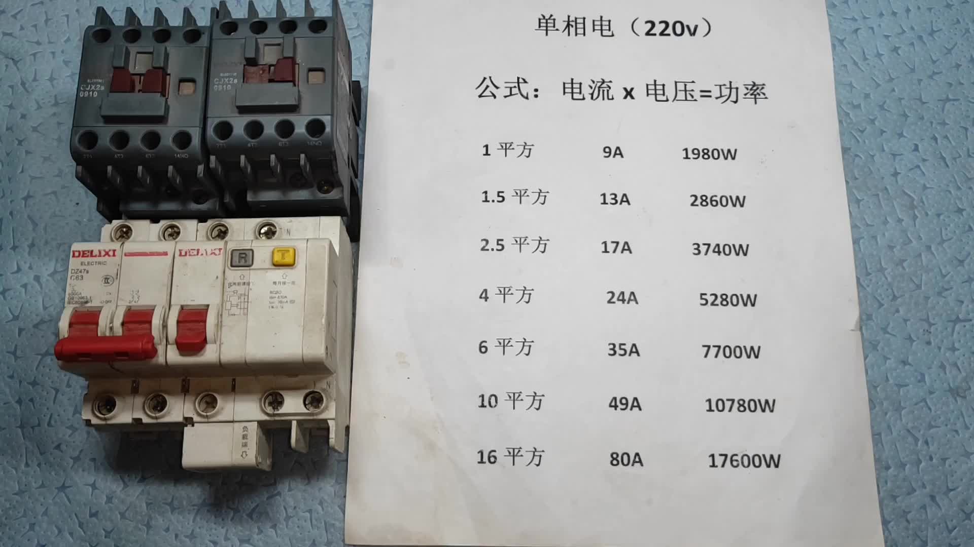 2.52、42電線能帶多大功率？只需收藏這張表，家里配電線不求人#電路原理 