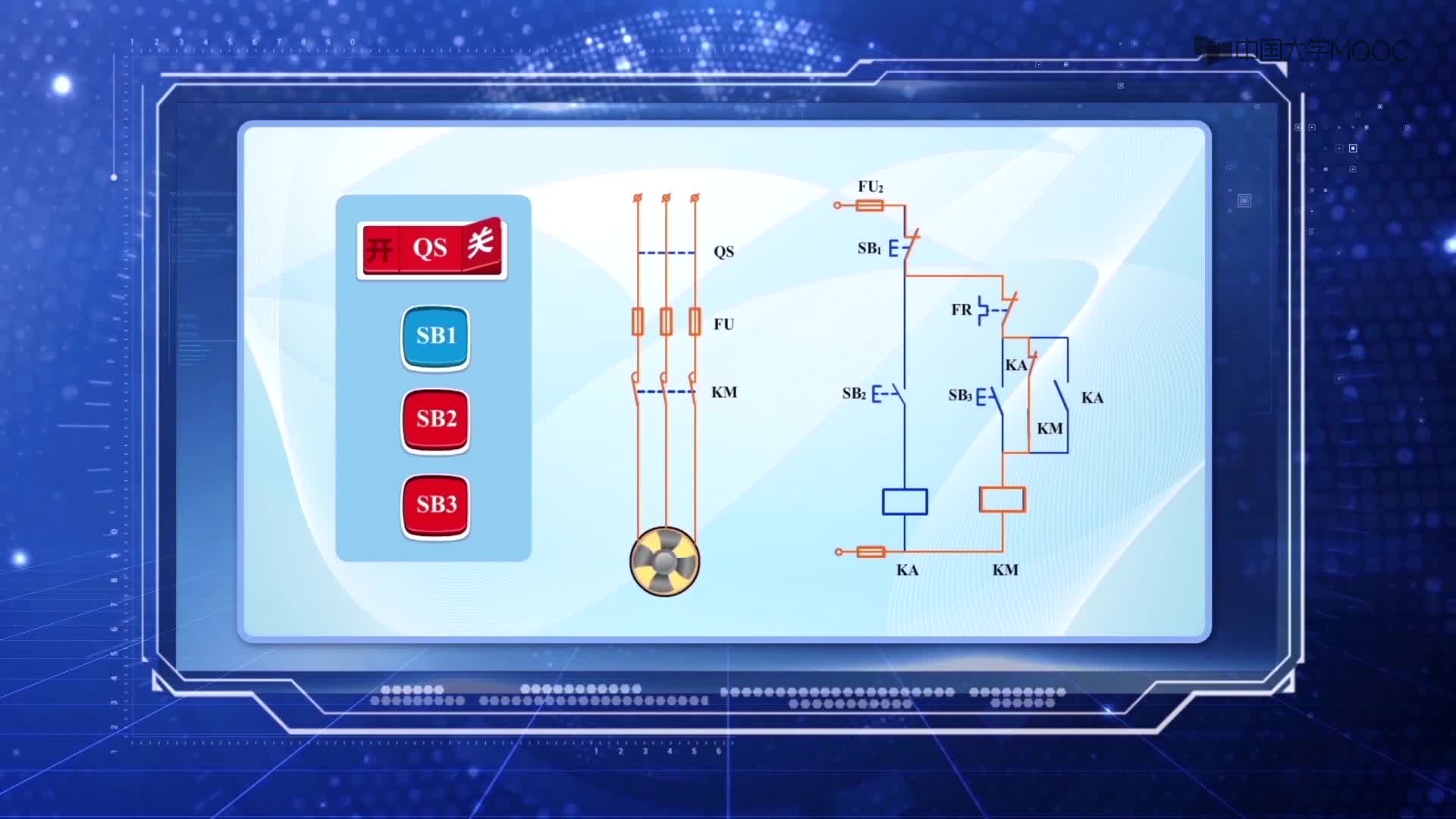 三相异步电动机点动与长动混合控制（中间继电器KA实现)(2)#硬声创作季 