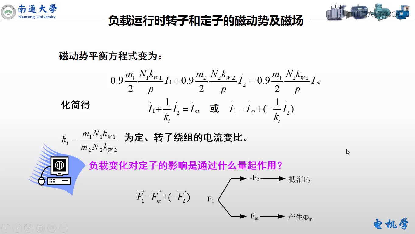 三相感應(yīng)電動(dòng)機(jī)負(fù)載運(yùn)行時(shí)的電磁關(guān)系(2)#硬聲創(chuàng)作季 