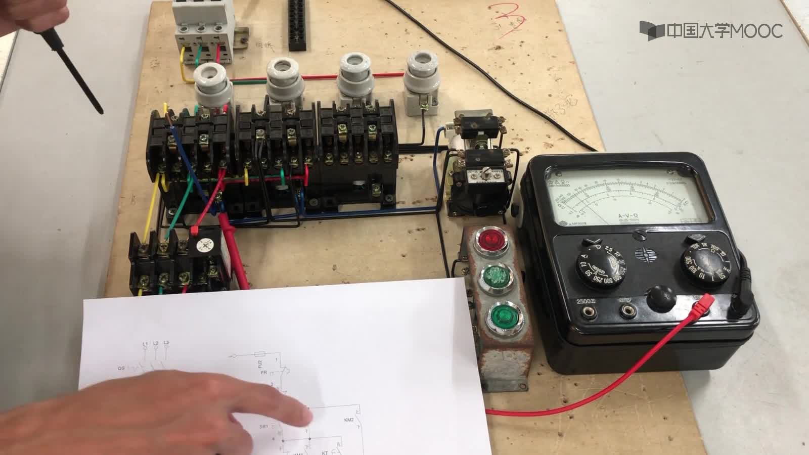 任務(wù)二 三相異步電機定子繞組串電阻降壓啟動控制電路萬用表檢測(2)#硬聲創(chuàng)作季 