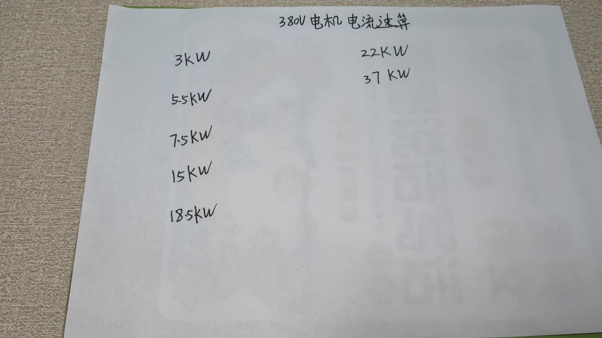 多大電機有多大電流，只需記住這個數(shù)字，比你干2年電工學(xué)徒都強#電路原理 