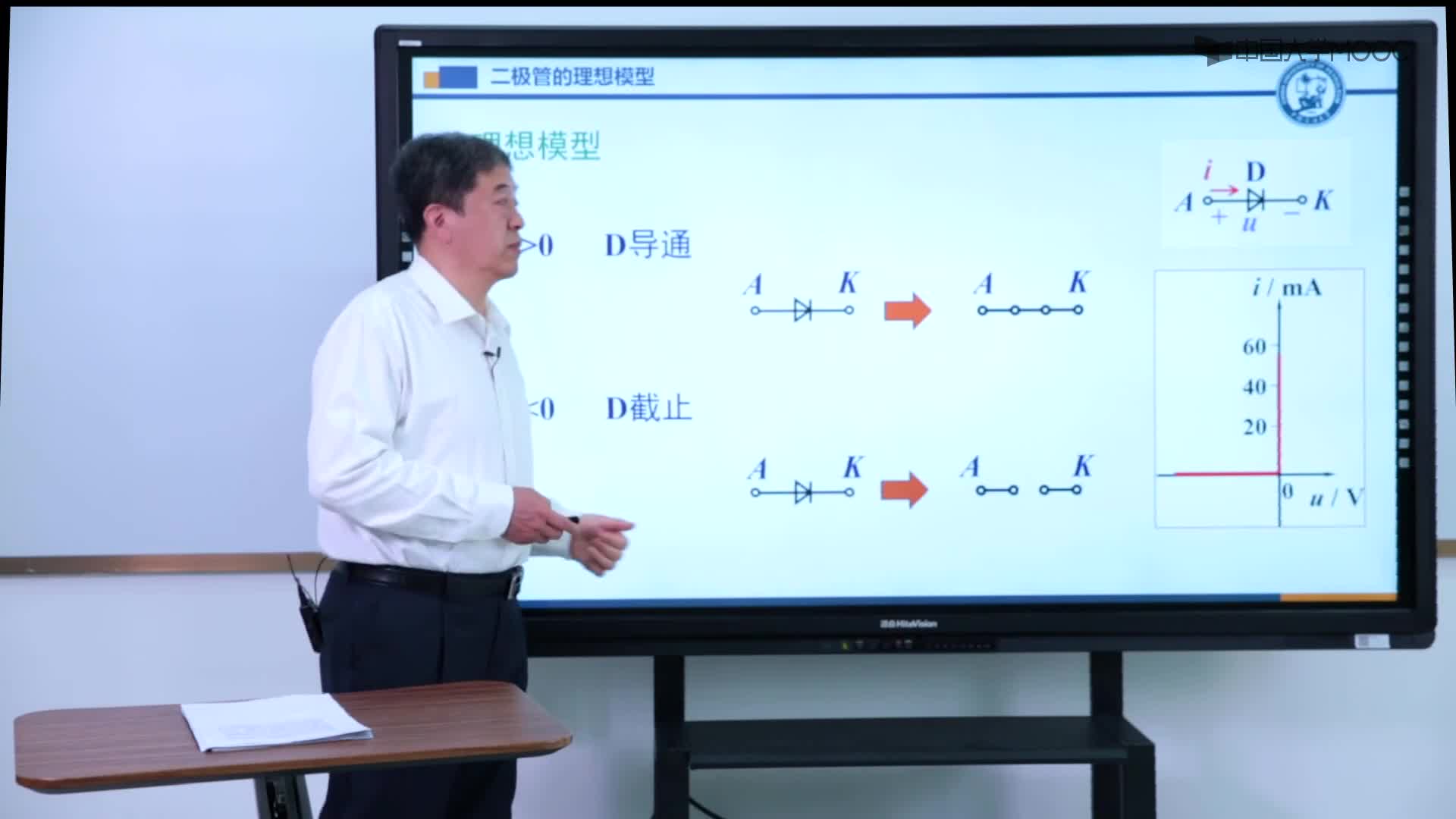 1.5.4 二極管的理想模型(2)#硬聲創作季 