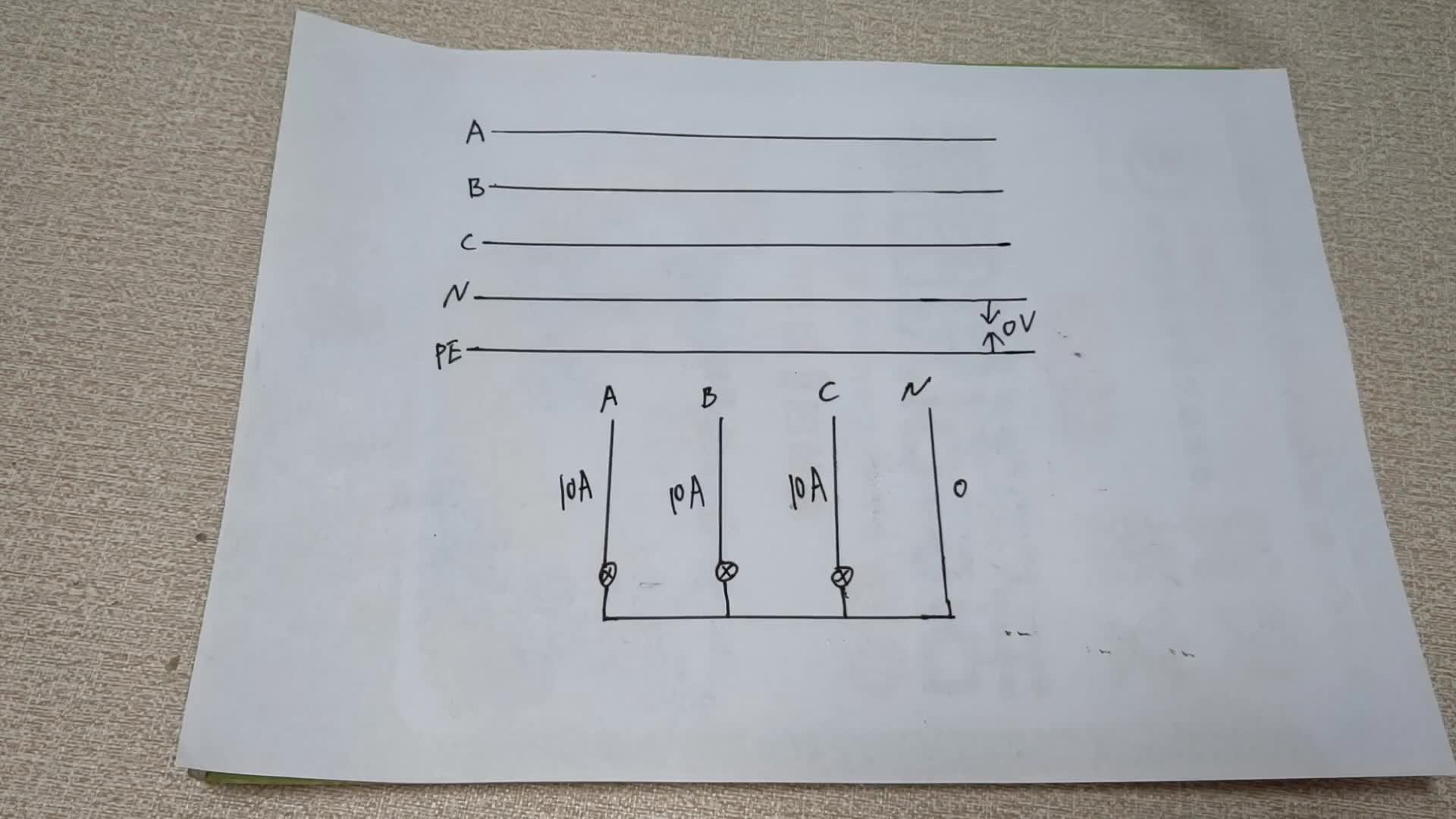 為什么3相電流不相等，零線電流會(huì)升高？3相平衡有多重要？漲知識(shí)#電路原理 