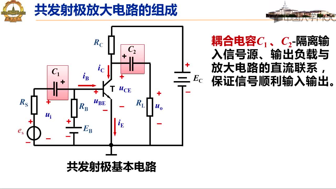 6.2共射極放大電路的組成(2)#硬聲創(chuàng)作季 