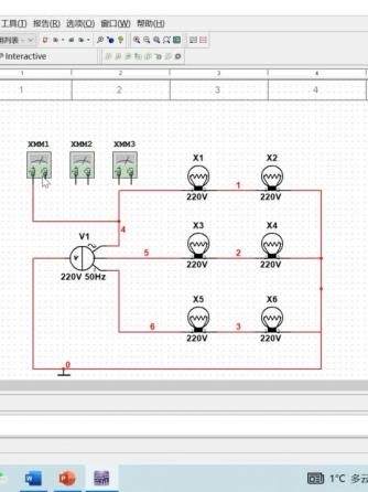 三相交流电,Multisim10