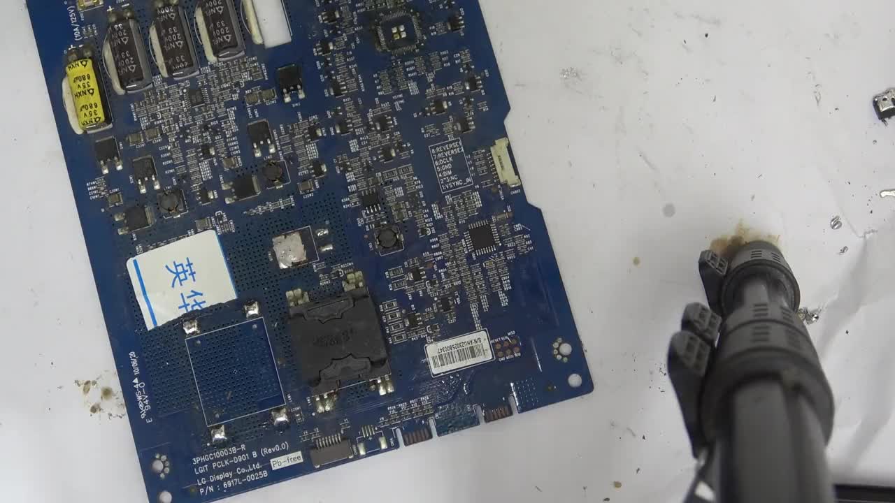 #硬聲創作季  電烙鐵焊臺馬蹄拆四面腳的ic芯片其中一種不傷外觀的方法