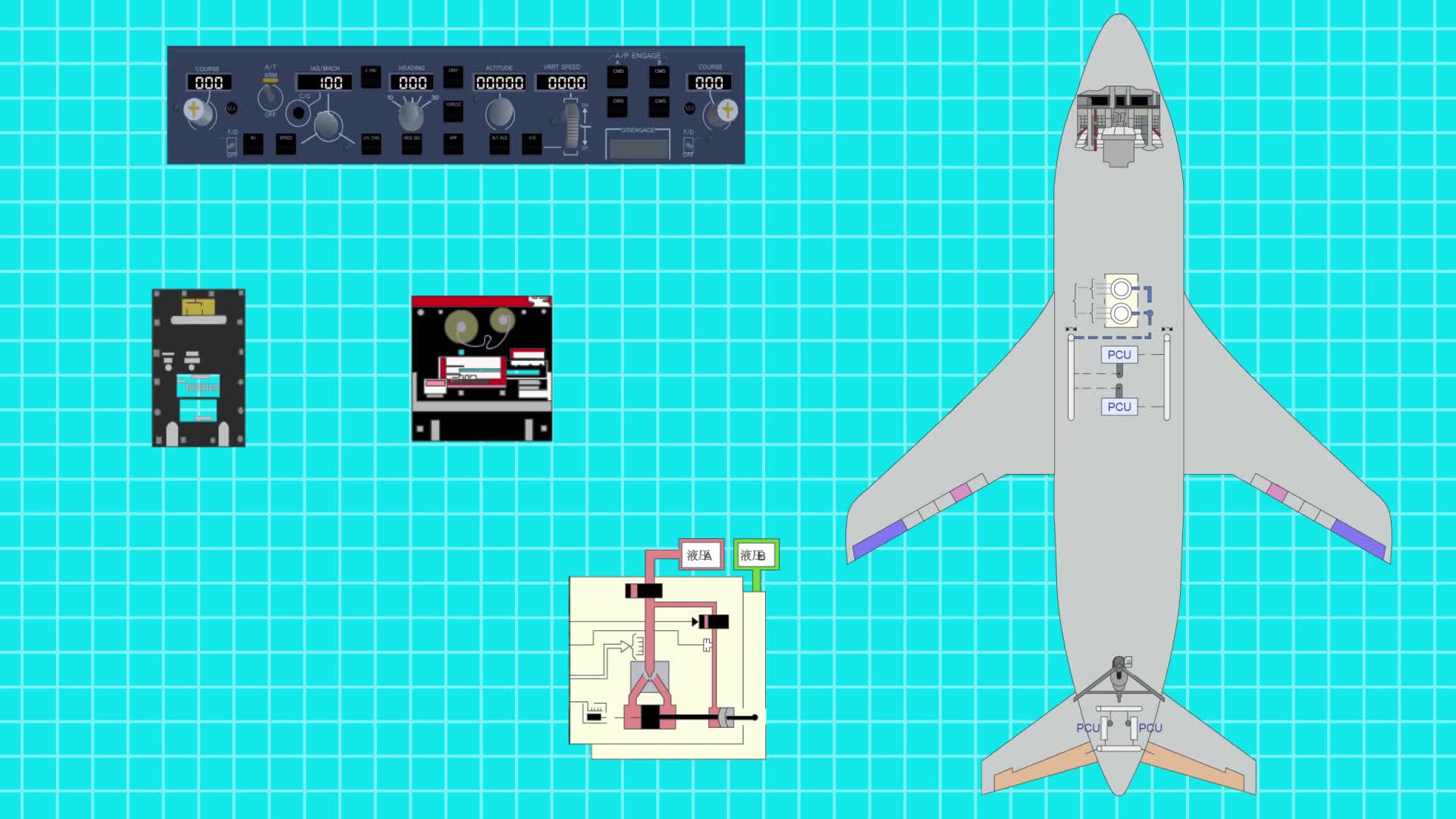 #硬聲創作季  #飛機電子系統  自動飛行系統_自動駕駛儀_課時157_CMD