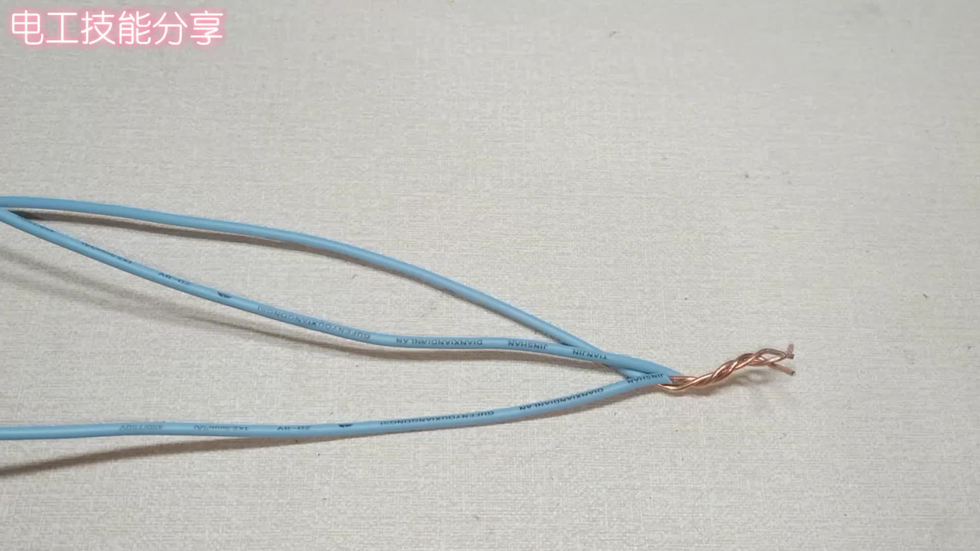 老電工就是老電工，3根硬線這樣接，牢固耐用又美觀，長見識了