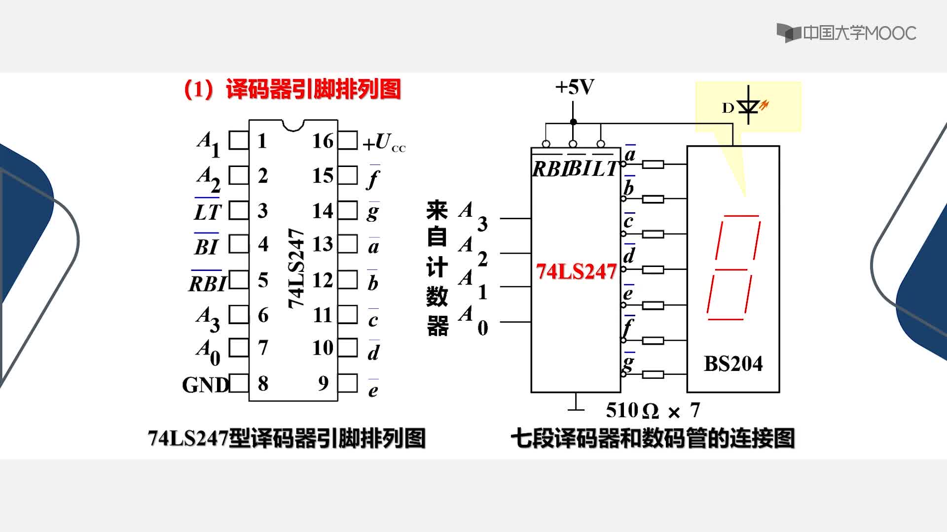 译码器和数字显示教学视频(2)#硬声创作季 