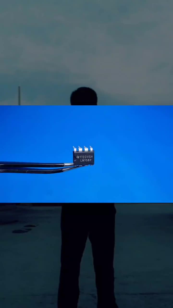 如何制作高精度溫度傳感器／LM358 0.1 ℃靈敏度，簡單的點贊#硬聲創作季 