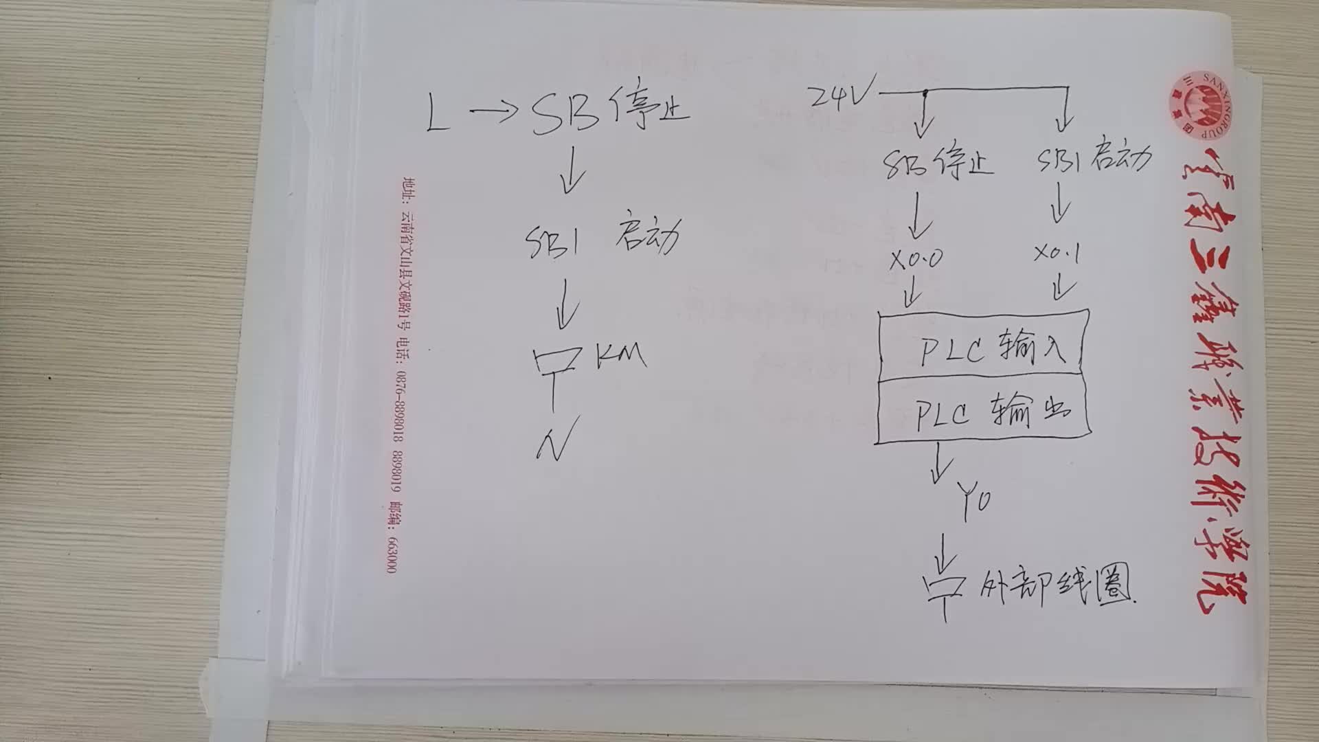 plc外部啟動(dòng)和停止按鈕是并聯(lián)的，不要讓多年的電工思維誤導(dǎo)了你