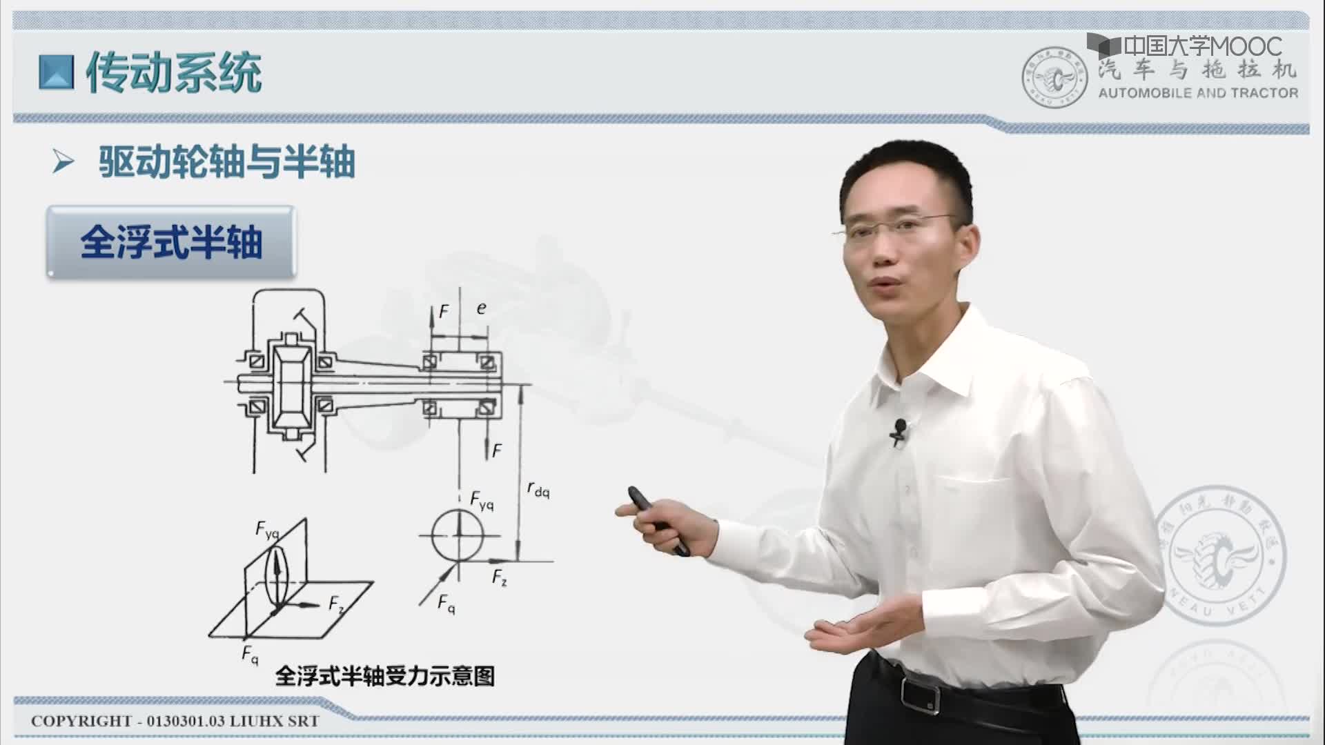 146_教學視頻-12.7.3 驅動輪軸與半軸#硬聲創作季 
