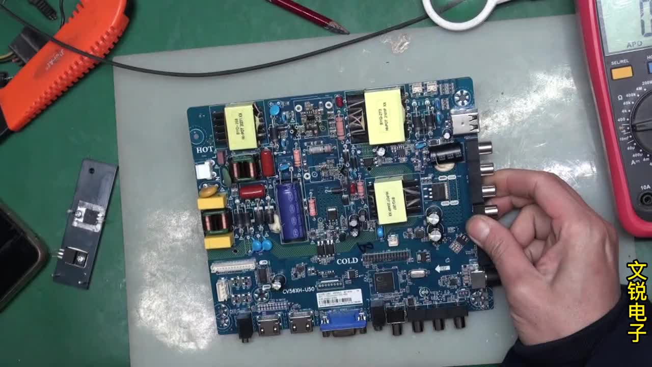 液晶三合一電源板壞按這些參數(shù)更換就能快速修好CV56XH-U50 #電路板維修 #電子技術(shù) ##硬聲創(chuàng)作季 