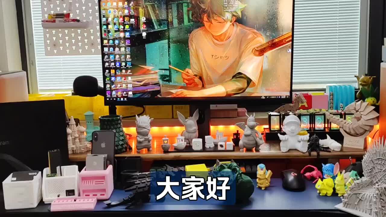 阿文菌3D打印模型分享，玩了半年3D打印，做了好多有趣的模型。