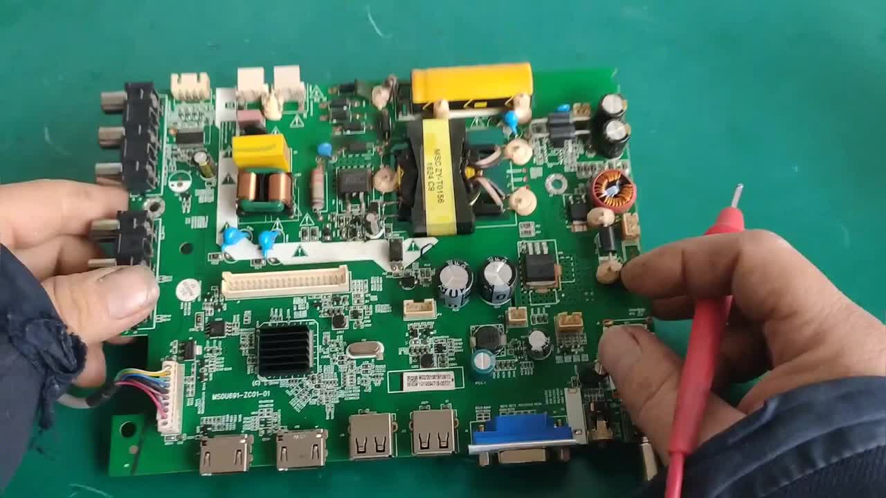 海爾液晶電視一體板冷機(jī)不開機(jī)，走了很多彎路，最終還是修復(fù)OK#硬聲創(chuàng)作季 