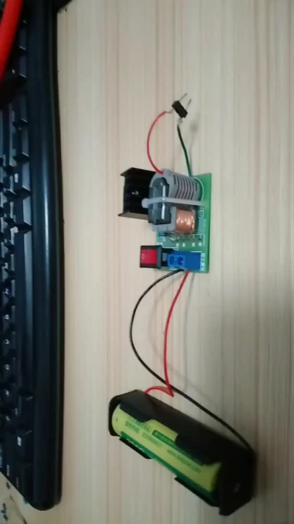 #硬聲創作季   逆變高壓發生器電弧打火