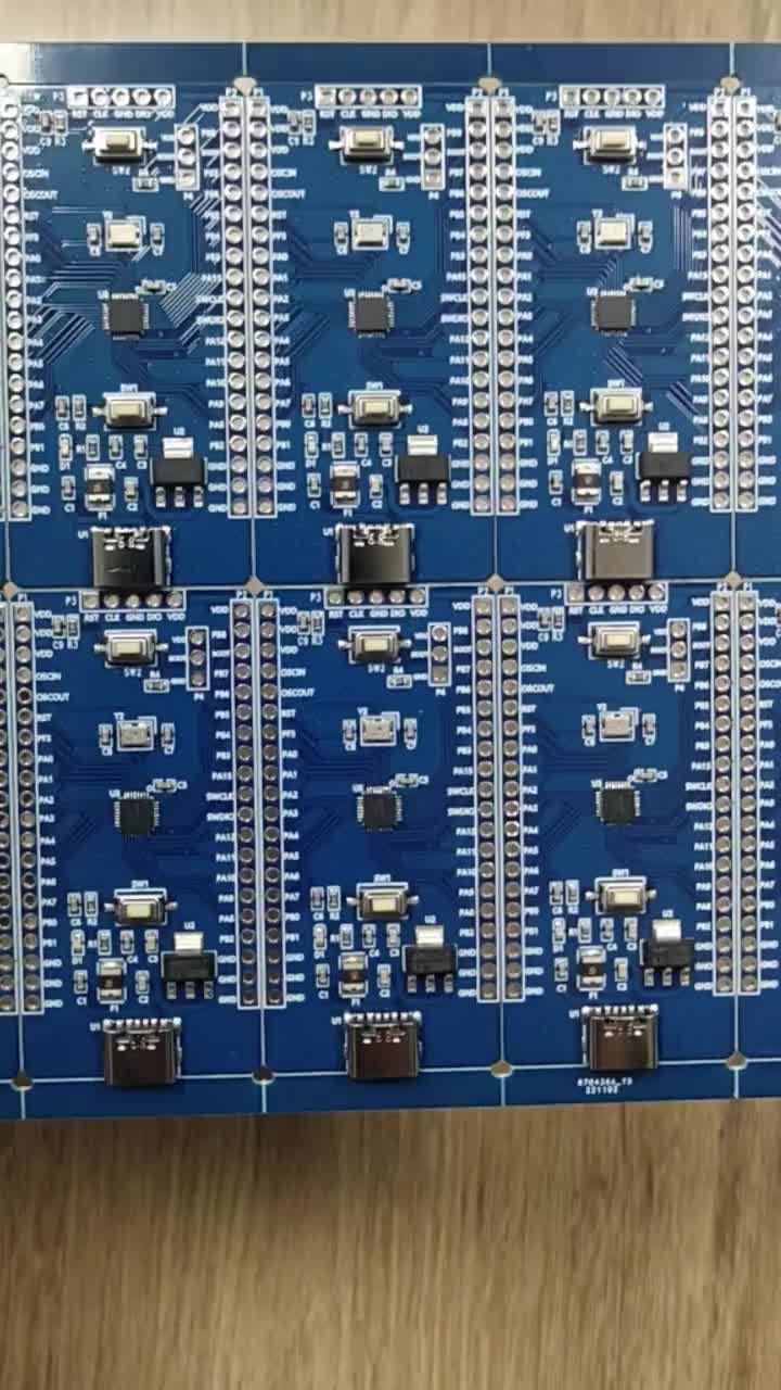#硬声创作季   第20集 32位ARM Cortex -M0+内核单片机XL32F003开发板，多种不同封装