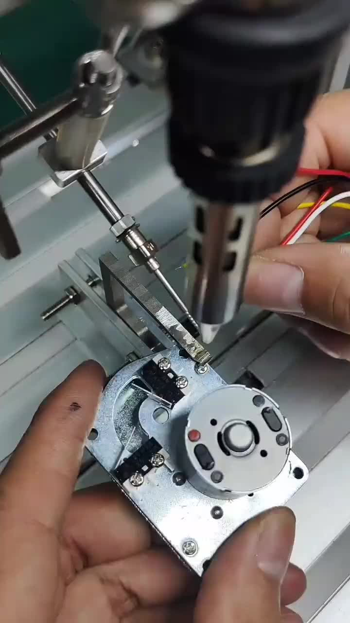 #硬聲創(chuàng)作季   馬達焊線，各種焊，省力省時省錫絲。