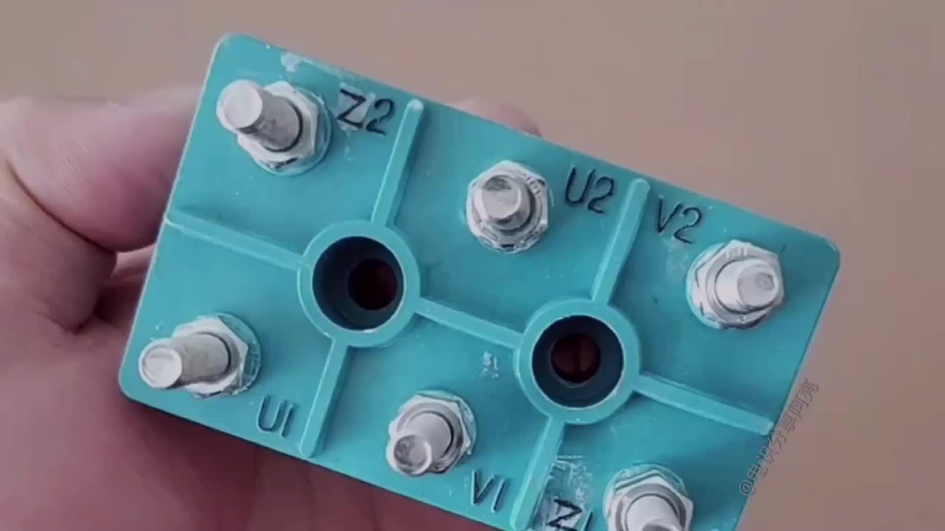 單相雙電容電動機接線及接線控制正反轉，很實用！#硬聲創作季 