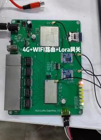 #硬聲創(chuàng)作季   4G+WIFI路由+Lora網(wǎng)關(guān) 