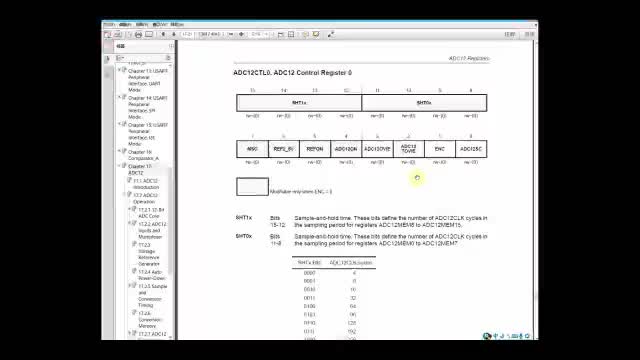 #硬聲創作季  #MSP430系列單片機系統工程設計與實踐  169 內部12位ADC模塊基本原理(12)