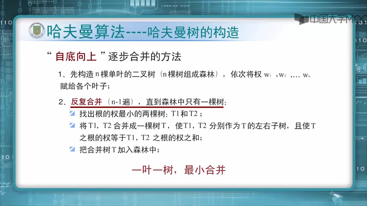 结构数据：2.如何构造哈夫曼树（3'31_）(2)#结构数据 