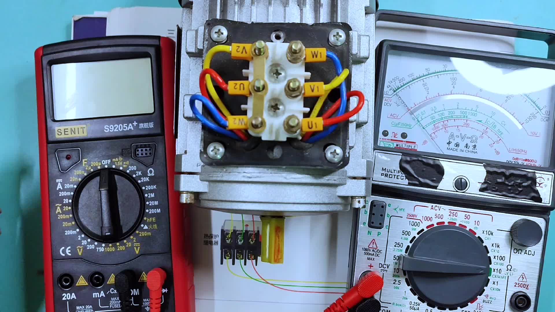 用萬用表怎么測量出三相異步電動機(jī)的好壞？三個(gè)步驟教你學(xué)會測量