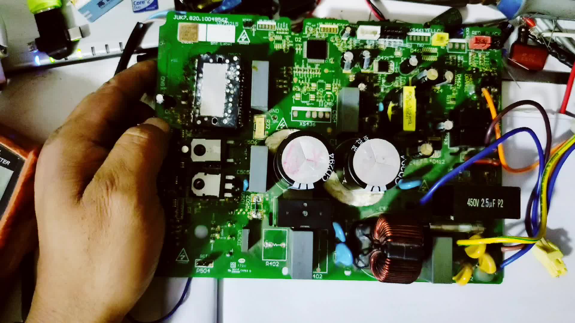 零基礎學變頻空調維修，第二節(jié)外機主板單元電路組成講解