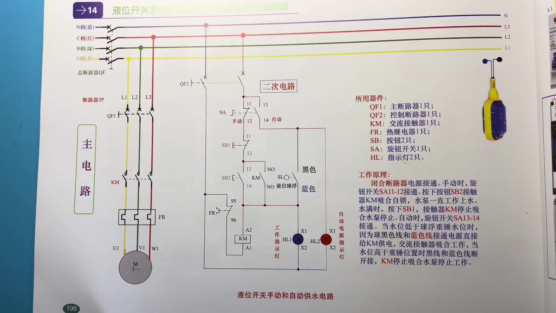 浮球開(kāi)關(guān)自動(dòng)供水排水，只需記住這句口訣，新手電工也能輕松接線