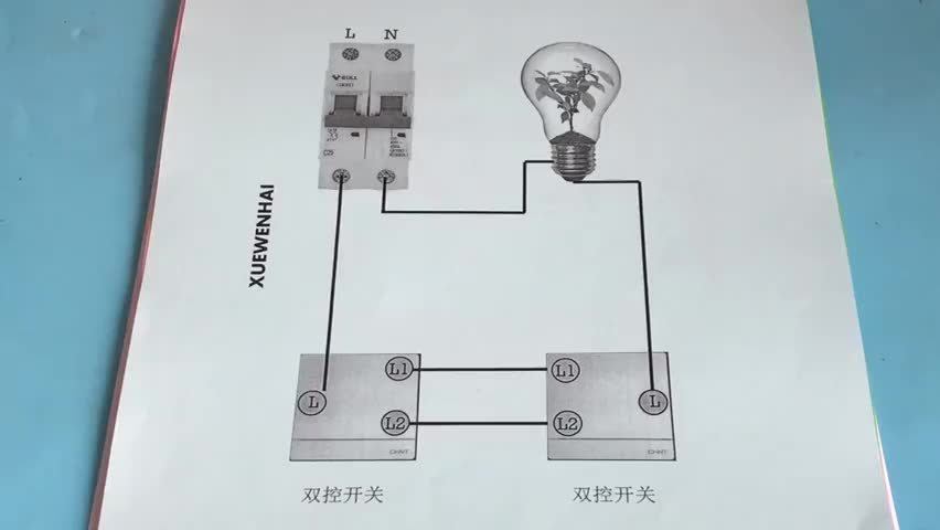 【零基礎(chǔ)學(xué)電工】之經(jīng)典雙控?zé)綦娐?，一看就?huì)