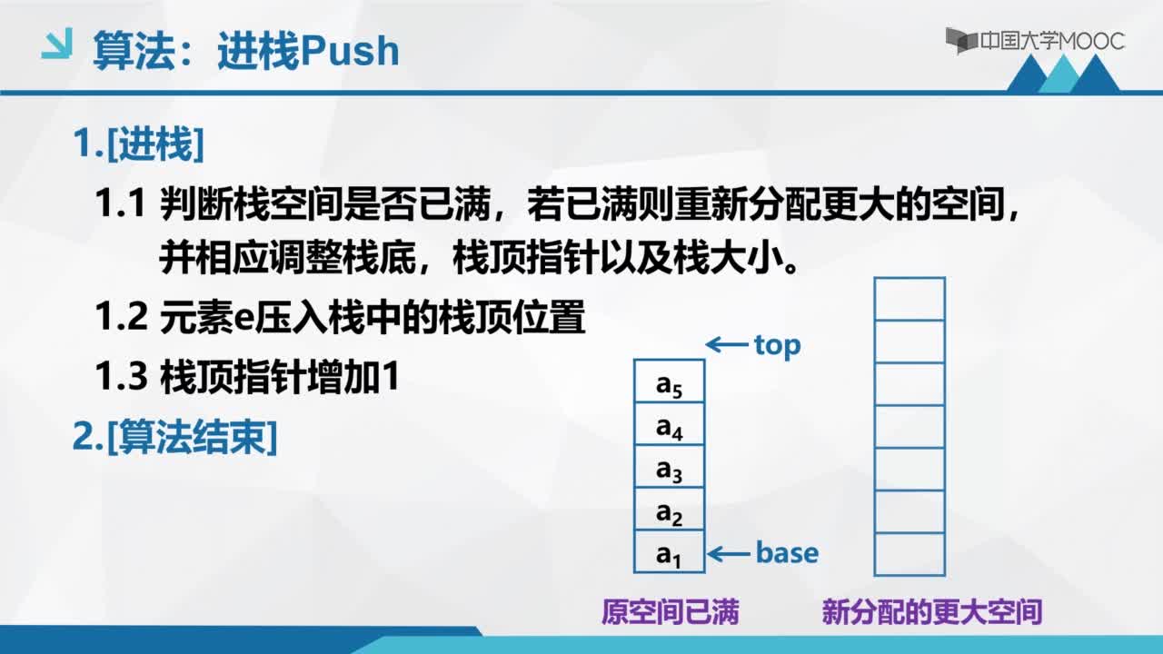 结构数据：3.1 栈的定义与实现(3)#结构数据 